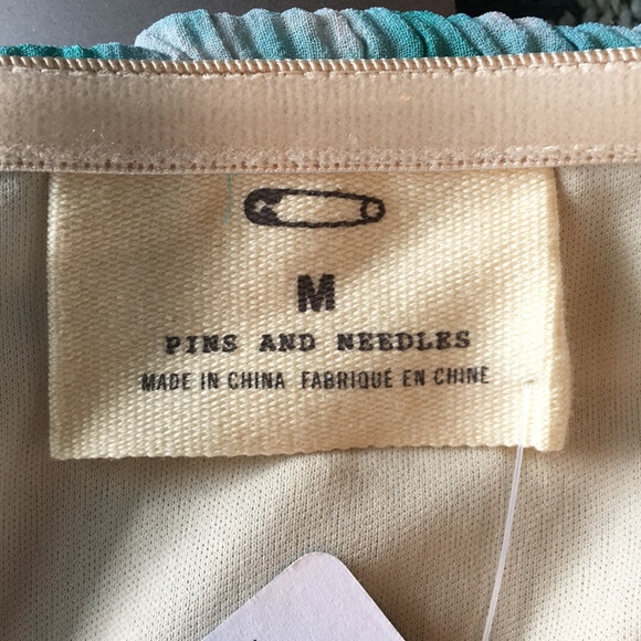 NWT Layered Tye-Dye Strapless Dress - Picture 6 of 7